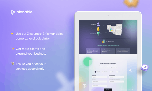 Social Media Pricing Calculator