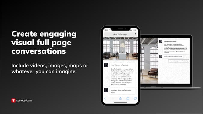 Content Conversations by Serviceform