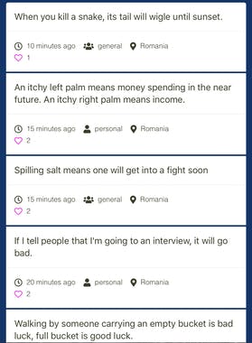 The Superstitious Network