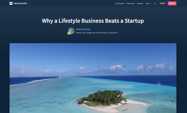 Become an Indie Hacker