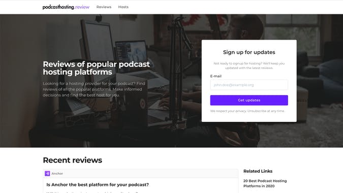 Podcast Hosting Review