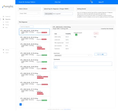 Amplo - Automated Diagnostic Service