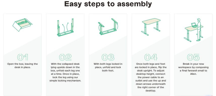 Happen - Pillar Desk