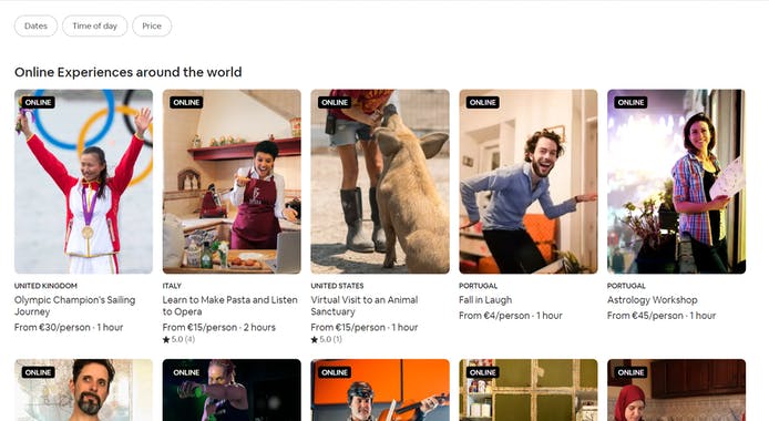 Airbnb Online Experiences