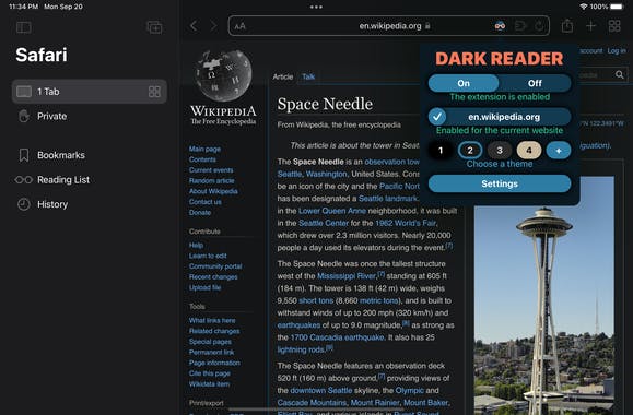 Dark Reader for iOS