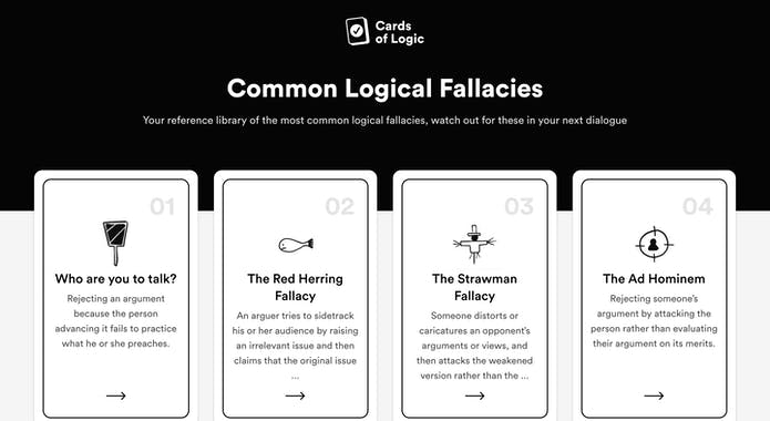Cards of Logic
