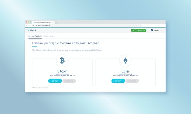 BlockFi Interest Account