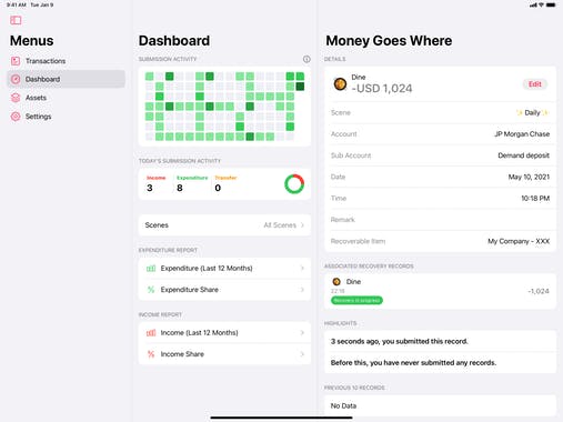 MoneyThings - Finance Tracker