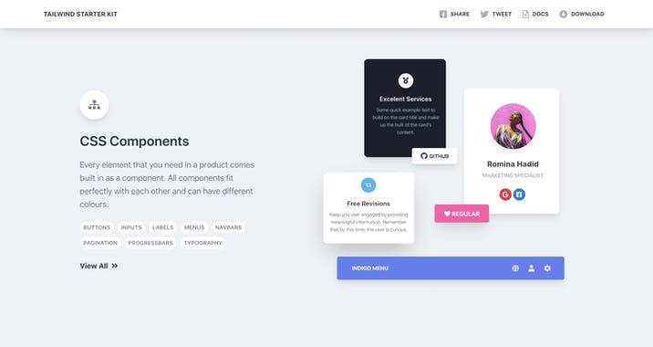 Tailwind Starter Kit