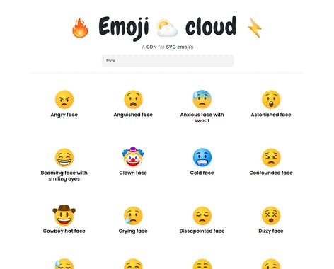 Emoji Cloud
