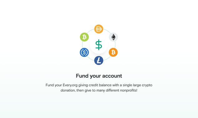 Every.org Donate Crypto