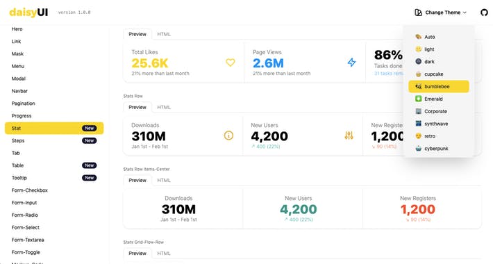 DaisyUI