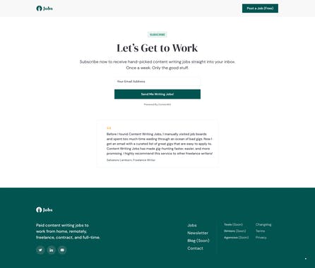 Content Writing Jobs