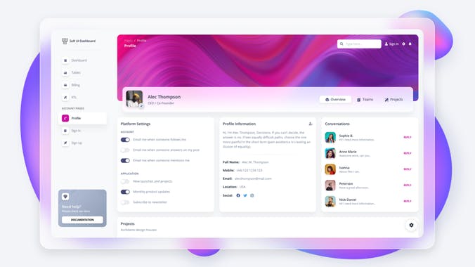 Soft UI Dashboard