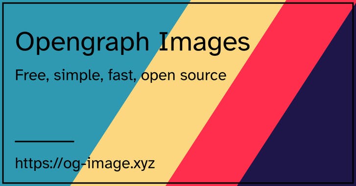 Opengraph Image Generator