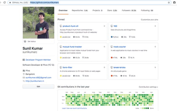 Github Feel Good