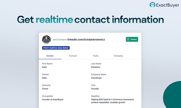 ExactBuyer Prospector