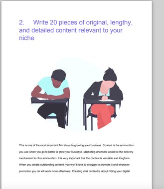 50 steps to get your first 1,000 users