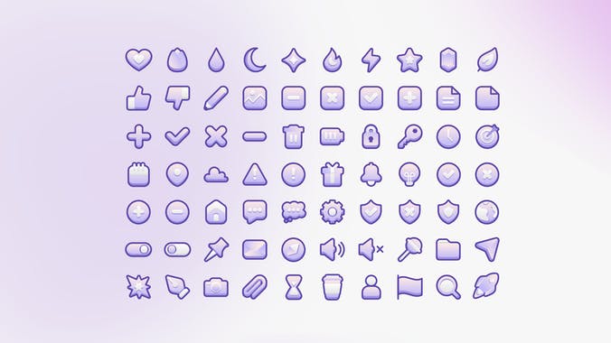 Marshmallow Icon Kit