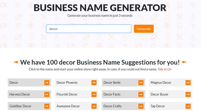 Business Name Generator