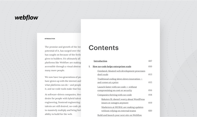 No-code for Enterprises