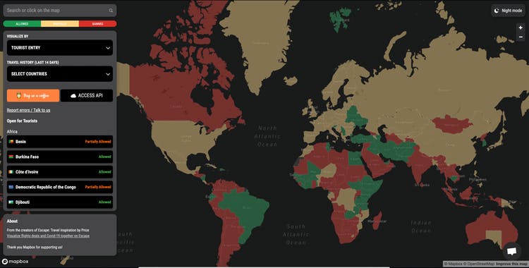 Covid Controls 2.0 + API