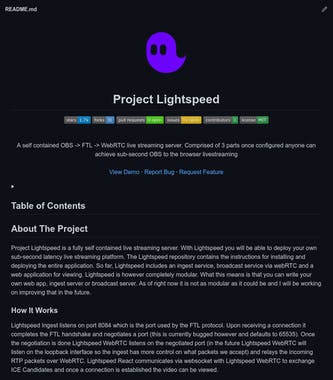 Project Lightspeed
