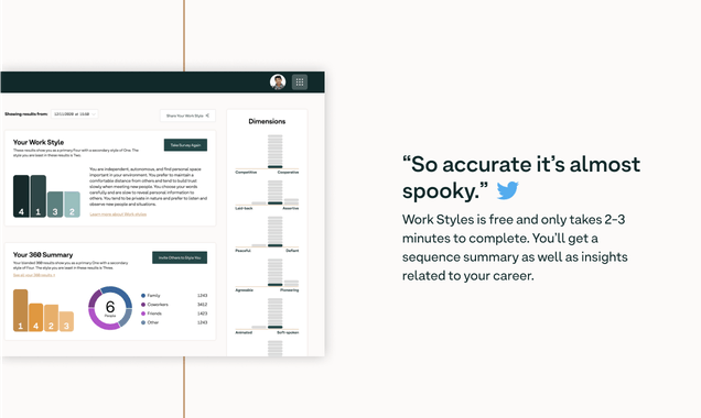 Work Styles 360 by Teal