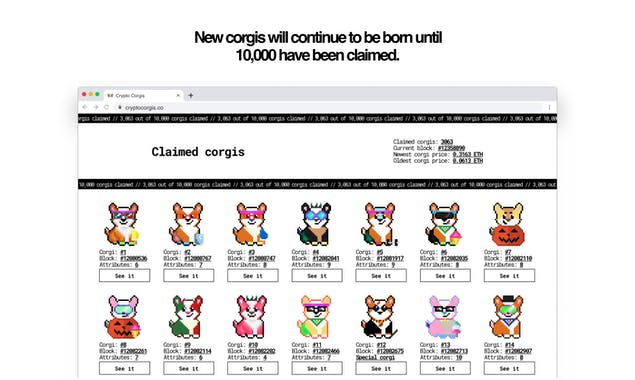 Crypto Corgis