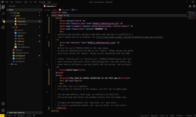 Deepdark Material Theme