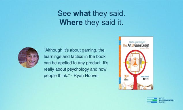 Most Recommended Books 2.0