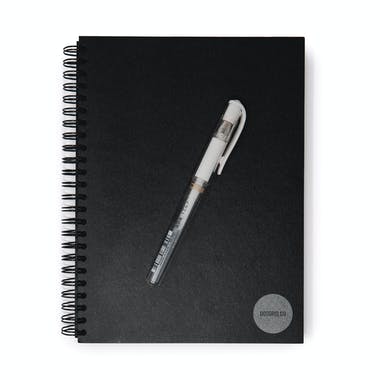 Dot Grid Notebook Black Edition