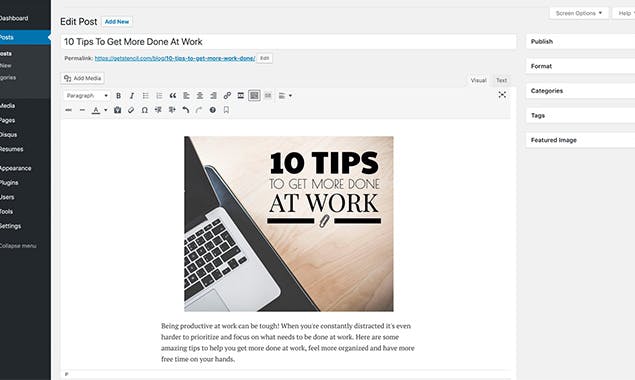 Stencil for WordPress