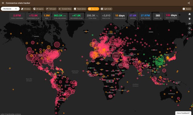 Coronavirus Tracker 2.0