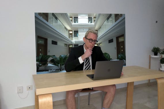 The Work From Home Backdrop