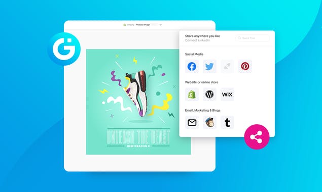 Share Designs by Glorify