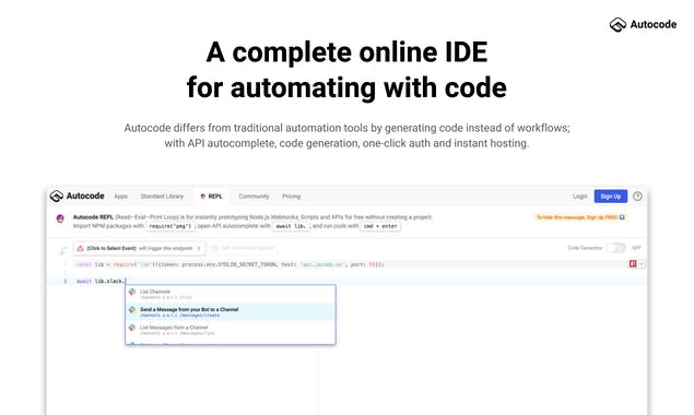 Autocode 1.0