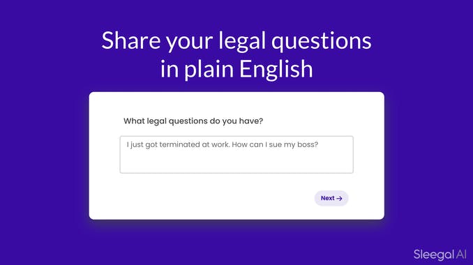 Sleegal - Lawyer search made simple